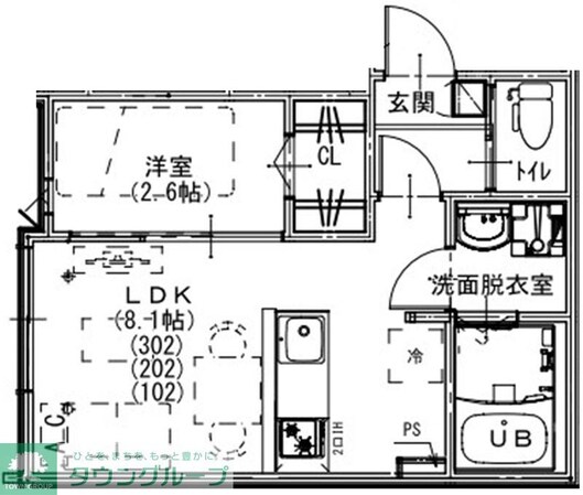ルミナンス ひばりヶ丘の物件間取画像